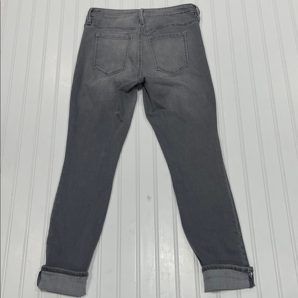 Athleta Sculptek Womens Skinny Gray Wash Midrise Jeans Size 6 - Picture 6 of 8